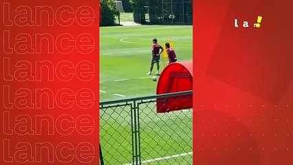 Rodriguinho volta a treinar, mas ainda é dúvida para jogo do São Paulo contra o Vitória
