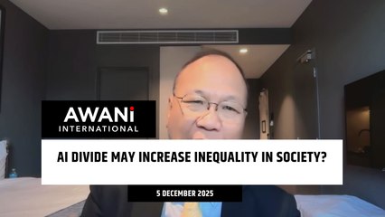 AI divide may increase inequality in society?