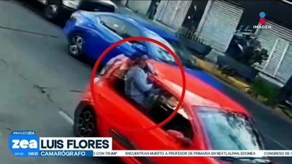 Locatarios de Naucalpan, Estado de México, salvan a mujer de intento de secuestro