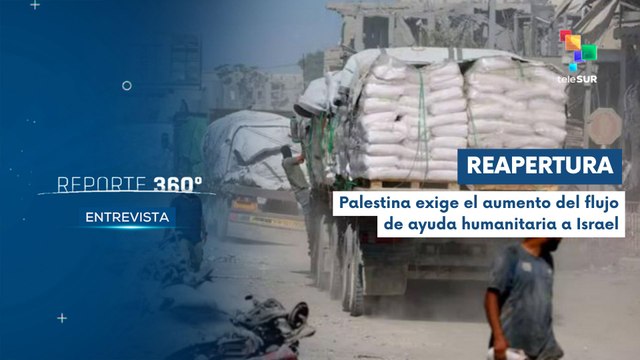 Entrevista | Palestina exige a Israel la reapertura de cruces fronterizos