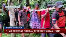 Kronologi Lansia Tersesat 3 Hari di Hutan, Meninggal Sehari Kemudian Usai Ditemukan | BERUT