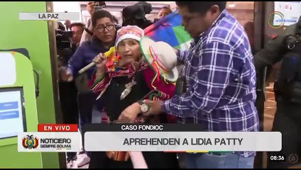 Aprehenden a Lidia Patty por el caso Fondioc