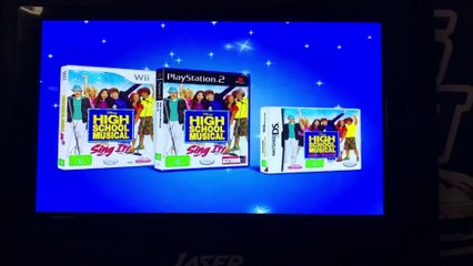 Opening to High School Musical 2 Extended Dance Edition Disc 1 2008 DVD Australia