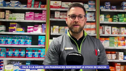 Face à la grippe, les pharmacies renforcent leurs stocks de vaccins
