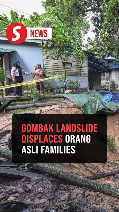 A village on edge: Eight families displaced after rain-triggered landslide in Gombak
