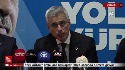 Memişoğlu: Yerli GÖKBEY ambulans helikopteri 2026 sonunda hizmete giriyor