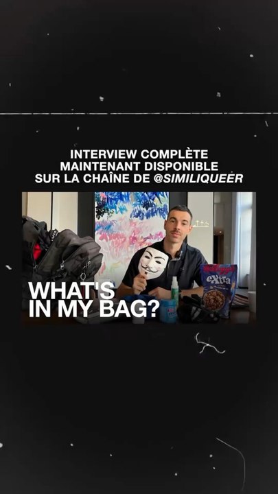 Maxime Andolini nous fais découvrir le contenu de son sac… XXL ! Interview complète á retrouver sur notre chaîne 🔴 👀