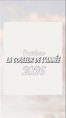 La couleur de l'année 2026 : Cloud Dancer par Pantone