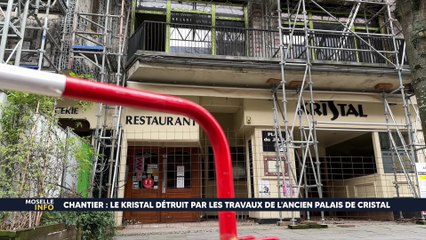Chantier : le Kristal détruit par les travaux de l’ancien Palais de Cristal