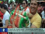 Plan de Amor y Prosperidad Alimentaria llegó a Táchira para beneficiar a las familias de Ureña