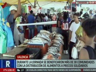 Carabobo | Jornada de alimentación benefició a más de 30 comunidades del municipio Valencia