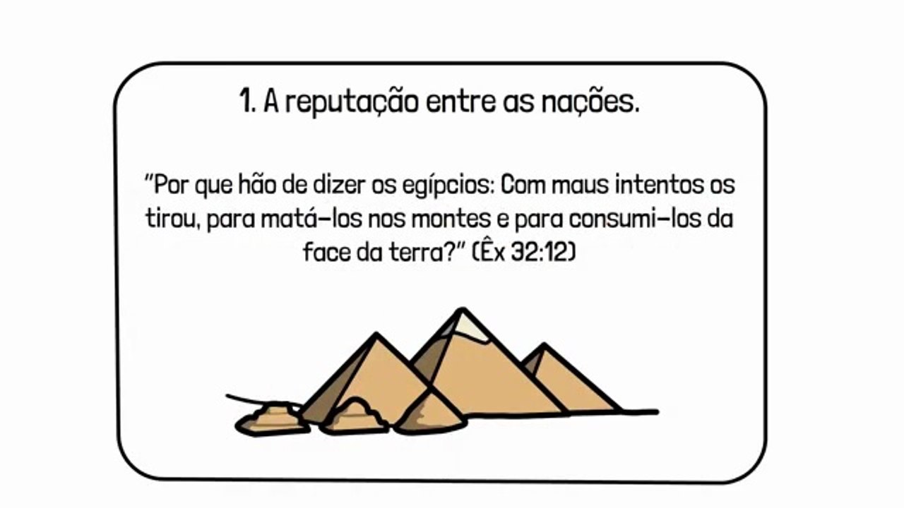 Se Deus sabe de tudo, como Moisés mudou o pensamento de Deus ?