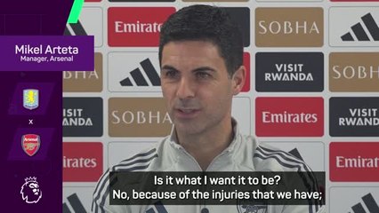 Arsenal built to compete in the Premier League and Champions League - Arteta