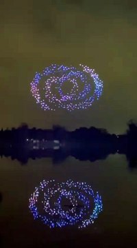 Fête des Lumières 2025 à Lyon : le show de drones du parc de la Tête d'Or