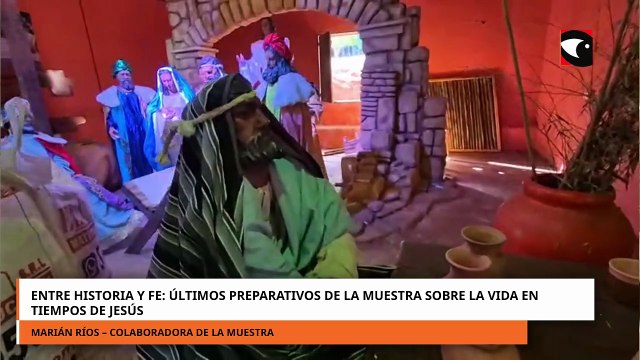 Entre historia y fe: últimos preparativos de la muestra sobre la vida en tiempos de Jesús.mp4