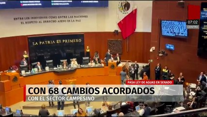 Aprueban Ley de Aguas con 68 cambios acordados con el sector campesino