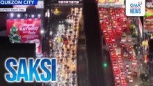 Usad-pagong na trapiko, pahirap sa mga motorista at commuter ngayong unang Biyernes ng Disyembre | Saksi