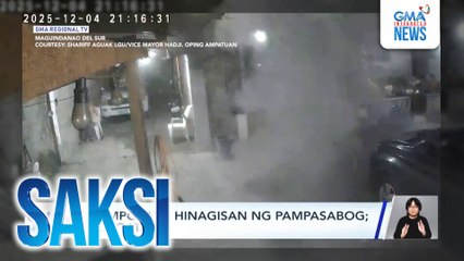Compound, hinagisan ng pampasabog; 4 sugatan | Saksi