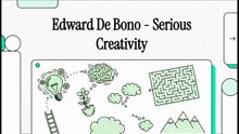 Edward De Bono - Serious Creativity (EN)