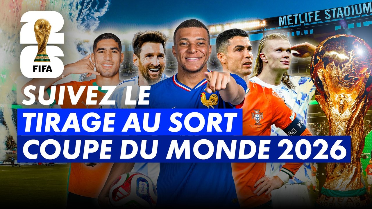 Tirage au sort de la Coupe du monde 2026 🏆🌍⚽️