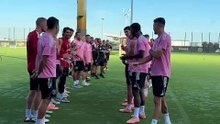 Despedida de Jordi Alba e Busquets