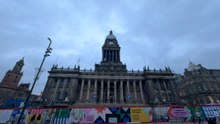 Air raid damage uncovered during Leeds Town Hall transformation