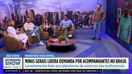 Minas Gerais LIDERA demanda por ACOMPANHANTES no Brasil; sexóloga explica PESQUISA