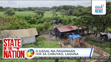 9 tiklo sa ilegal na pagawaan ng paputok sa Cabuyao, Laguna | SONA