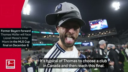 Kompany says the whole of Munich will be supporting Muller in MLS Cup final