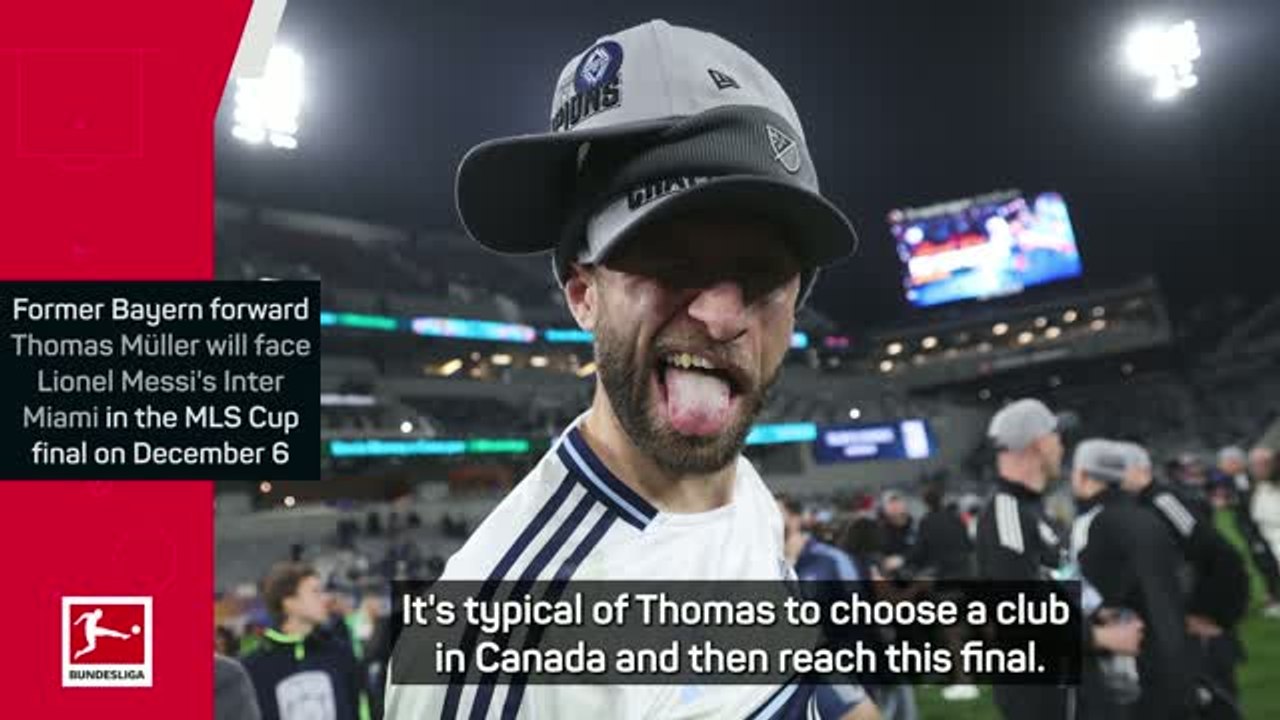 Kompany says the whole of Munich will be supporting Muller in MLS Cup final