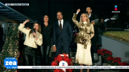 La Navidad llega a Grupo Imagen con el tradicional encendido del árbol