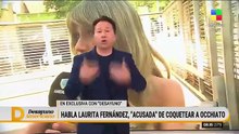 “Es mentira”: Laurita Fernández frenó la versión que la vinculaba con Nico Occhiato