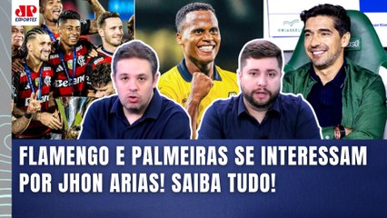 ARIAS NO FLAMENGO OU NO PALMEIRAS??? "Cara, a INFORMAÇÃO QUE ACABOU DE SAIR é que..." SAIBA TUDO!