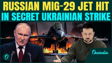 Russian MiG-29 DESTROYED in Ukraine’s Drone Strike | Moscow Scrambles Jets to HIT Kyiv in Revenge