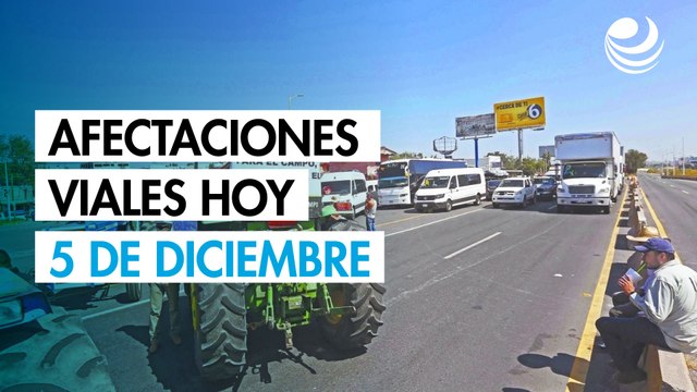 Bloqueos en carreteras hoy 5 de diciembre: Afectaciones viales en la CDMX y otros estados