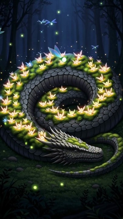 Whispers of the emerald sarpant