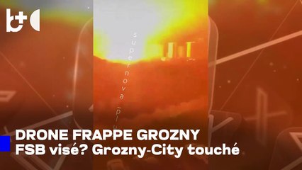 Les Ukrainiens attaquent la Tchétchénie, des drones frappent l'un des bâtiments les plus importants