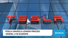 Tesla Unveils Lower-Priced Model 3 In Europe