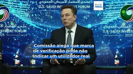 Comissão Europeia aplica uma coima de 120 milhões de euros à rede social X de Elon Musk