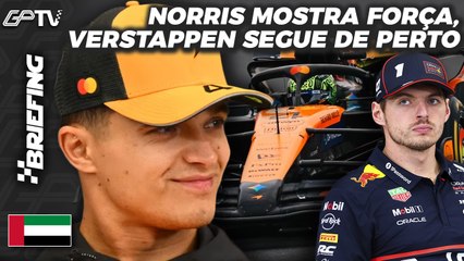 🔴 NORRIS DÁ PRIMEIRO SOCO, VERSTAPPEN E PIASTRI ASSISTEM | Briefing [grande premio]