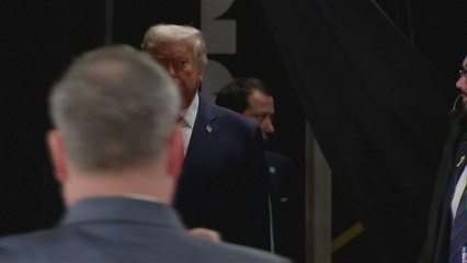 Historic moment: Trump arrives at the FIFA World Cup draw ceremony