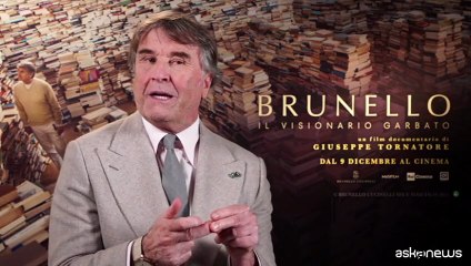 Cucinelli si racconta con Tornatore: siamo in un nuovo Rinascimento