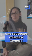 Mais que fait cette soucoupe dans cet endroit des Alpes-Maritimes ?!