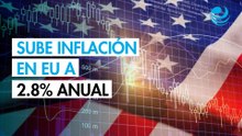 La inflación en Estados Unidos volvió subir en septiembre a 2.8% anual