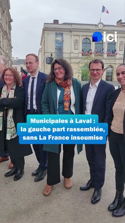 Municipales 2026 : le maire de Laval Florian Bercault mènera dès le premier tour une liste d'union de la gauche sans LFI