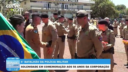 6º BPM de Cascavel completa 56 anos