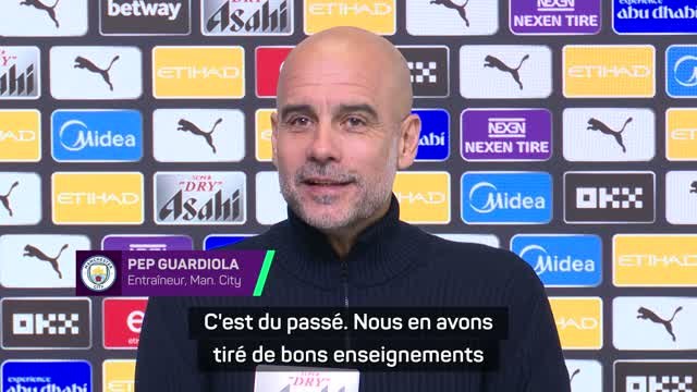 Man. City - Guardiola : “La victoire 5-4 contre Fulham ? C’est du passé”