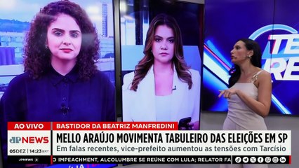 Vice-prefeito de SP aumenta tensão com Tarcísio e articula eleições de 2026 | TEMPO REAL