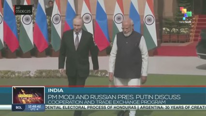 PM Narendra Modi welcomes Putin in India to strengthen trade ties and bilateral cooperation