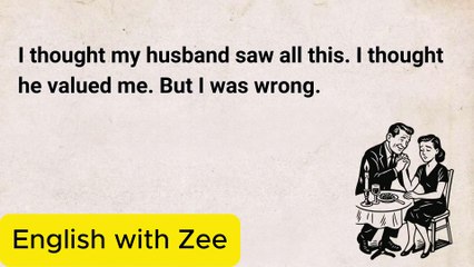 The Lonely Family - Emotional English Story for Listening